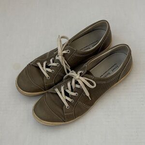 Josef Seibel Leather Caspian Lace Up Oxford Sneakers EU 40